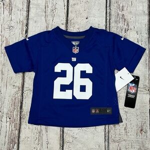 Saquon Barkley New York Giants NFL Football Sports Jersey Youth New 24 Months